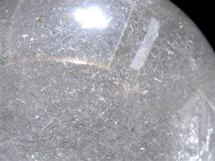 秘蔵放出！究極の逸品】◇キラキラ輝く！繊細針結晶◇角度によって見え
