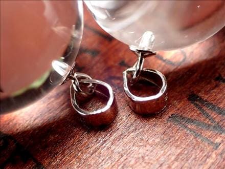 アイリスクォーツ　18mm AAA 18mm珠 アイリスクォーツ(天然虹クラック水晶) 一連約38