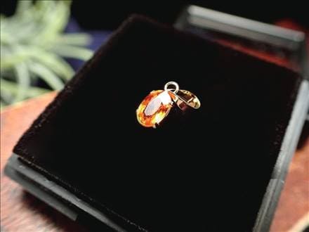 ⭐︎【天然】ラリマー ペンダントトップ k18 9.9g うすく 