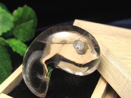 ✳最強の風水**ガネーシュヒマール水晶＆レモン水晶　お守り*守護石　鑑別書付‼️ ✳最強の風水**ガネーシュヒマール水晶＆レモン水晶 お守り*守護石 鑑別