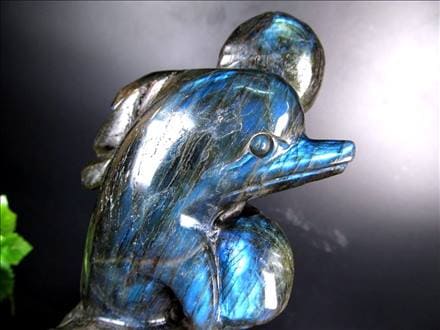 大感謝奉仕品】◇縁起物！幸運を呼ぶイルカモチーフ◇願望成就・幸福の