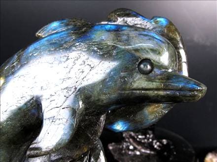 大感謝奉仕品】◇縁起物！幸運を呼ぶイルカモチーフ◇願望成就・幸福の