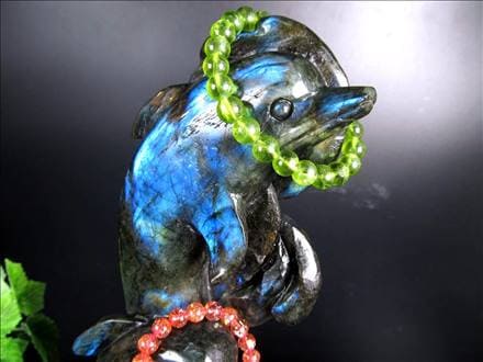 大感謝奉仕品】◇縁起物！幸運を呼ぶイルカモチーフ◇願望成就・幸福の