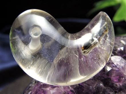 ◇希少なガネーシュヒマール産水晶原石削り出し!!◇<神に最も近い場所