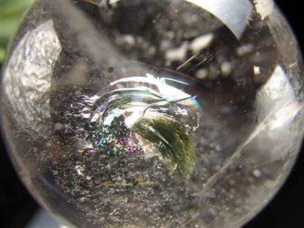 ☆限定放出！☆激レア！スフィア☆透明！虹入り☆キラキラマイカ結晶