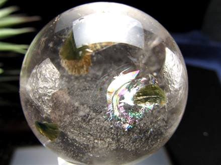 ☆限定放出！☆激レア！スフィア☆透明！虹入り☆キラキラマイカ結晶