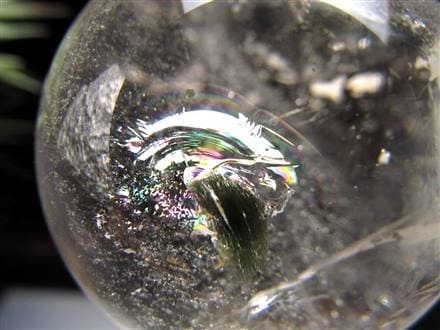 ☆限定放出！☆激レア！スフィア☆透明！虹入り☆キラキラマイカ結晶