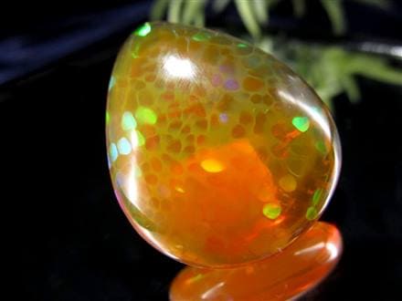☆鑑別書付☆極美11.701ct エチオピアハニカムオパール パワーストーン EM0002 【限定価格】 ☆美品☆ エチオピア産 ハニカムオパール