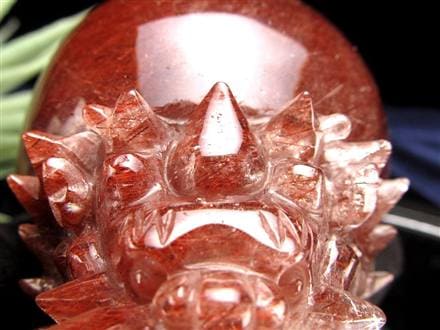 ☆極上の煌き☆たっぷりレッドルチル☆細部まで削り込まれた贅沢な逸品