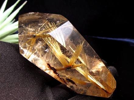 黄金針の衝撃】☆太陽放射針×極上透明☆金運爆上げ確定の