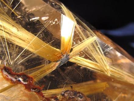 破格 一点物 最高品質 太陽放射タイチンルチル 希少品 透明度高 大玉 金運 最高品質/力強さを感じる群晶タイプ】太陽放射タイチンルチル