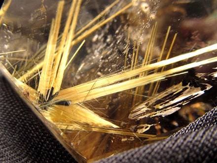 黄金針の衝撃】☆太陽放射針×極上透明☆金運爆上げ確定の