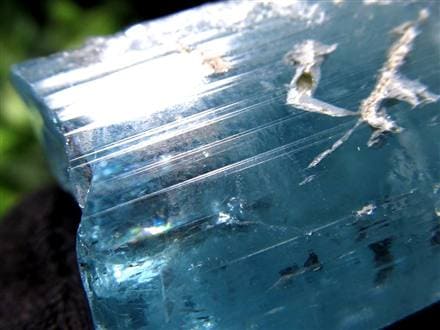 ◇完全非加熱・無処理◇高透明度ハイグレード結晶◇美しいアクアブルー