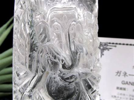 ☆貫入水晶を宿す神秘の結晶☆ガネーシュヒマール×ガネーシャ☆霊峰