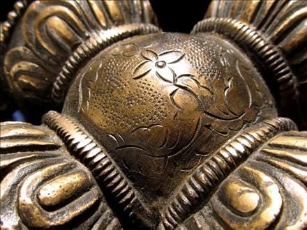 ◇大迫力!!巨大ダブルドルジェ◇古代チベットから伝わる密教法具