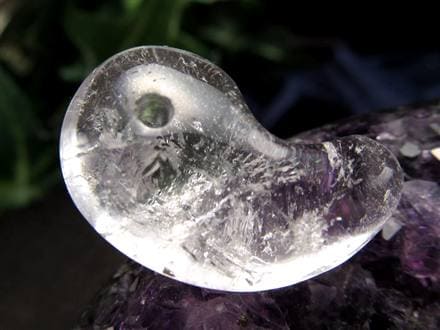 ◇希少なガネーシュヒマール産水晶原石削り出し!!◇<神に最も近い場所