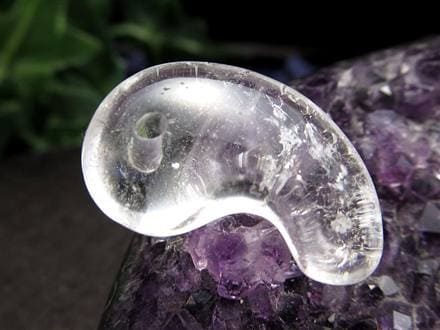 ◇希少なガネーシュヒマール産水晶原石削り出し!!◇<神に最も近い場所