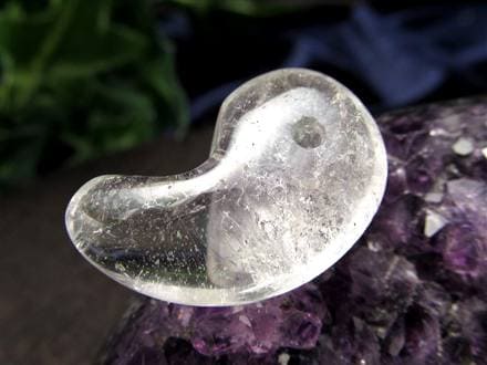 ◇希少なガネーシュヒマール産水晶原石削り出し!!◇<神に最も近い場所