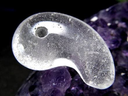 ◇希少なガネーシュヒマール産水晶原石削り出し!!◇<神に最も近い場所