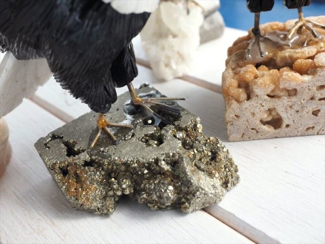 ☆風水で縁起の良い鳥置物☆ツーソン展示会商品☆ディスプレイ