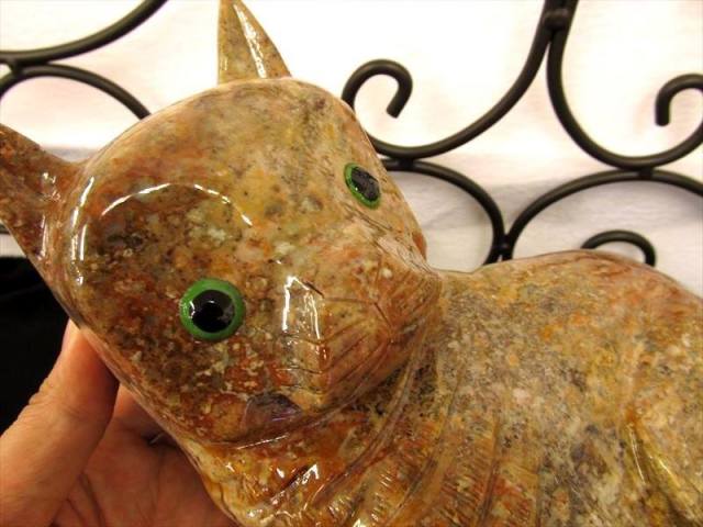 ◇1点物！巨大動物彫刻◇ペルー産ジャスパー製◇大地の象徴の石で人生