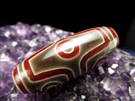 ◇流通量が少ない激レア品！◇黒鳶赤紋（くろとびせきもん）天珠  