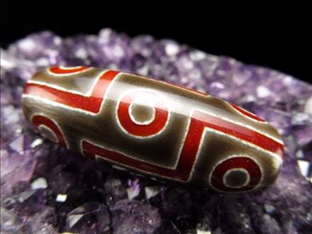 ◇流通量が少ない激レア品！◇黒鳶赤紋（くろとびせきもん）天珠