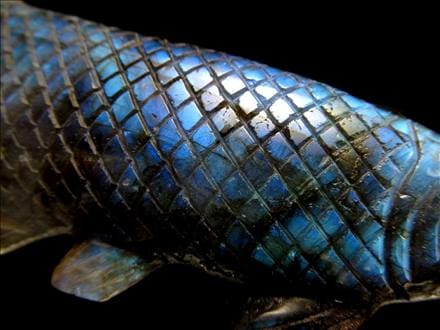ホワイトゴールデンアロワナ魚の置物手作り木製彫刻幸運の