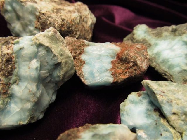 ◇希少！激安！大人気ラリマー原石◇カリブ海の宝石◇ドミニカ共和国産