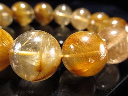 【入手困難 超高品質】フラワールチル 粒 フラワールチルクォーツブレスレット【10.5mm玉】FRBBR-002｜金運