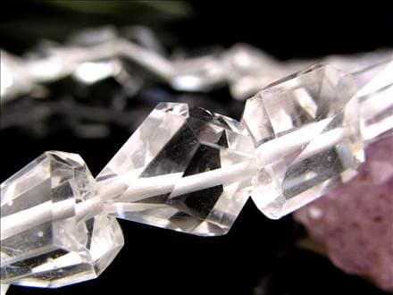 ペタライトブレスレット 透明 ◇超透明！ペタライト◇キラキラカット！◇別名【天使の石】◇高