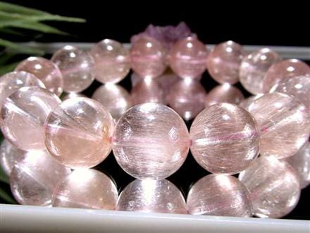 もちもの様♡高品質! ピンク サゲニティッククォーツ】存在感放つ輝き