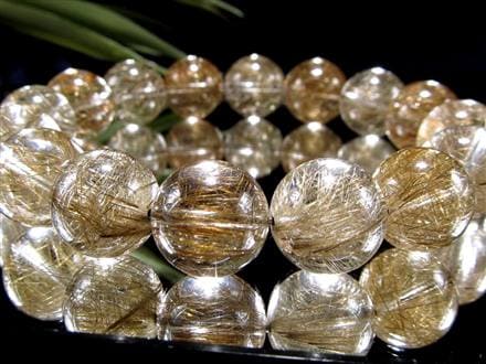 魅惑の逸品】☆絶対的な存在感！ギラギラ銀針×透き通る水晶☆ビジネス