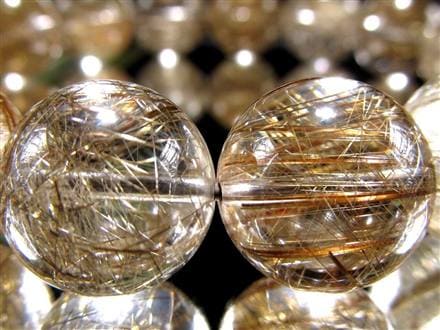 魅惑の逸品】☆絶対的な存在感！ギラギラ銀針×透き通る水晶☆ビジネス