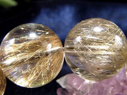 魅惑の逸品】☆絶対的な存在感！ギラギラ銀針×透き通る水晶☆ビジネス