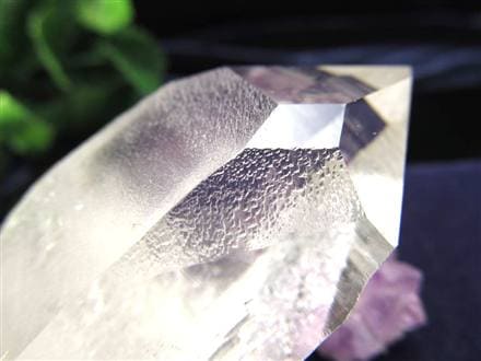 ◇世界的希少水晶！◇別名『タンザニアマスタークリスタル』◇条線と