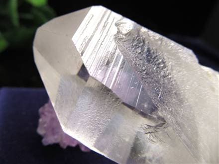 ◇世界的希少水晶！◇別名『タンザニアマスタークリスタル』◇条線と