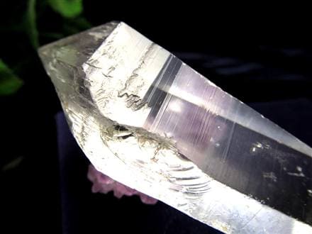 ◇世界的希少水晶！◇別名『タンザニアマスタークリスタル』◇条線と