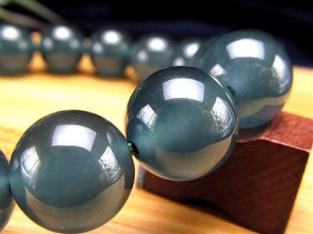 鑑別書付属】☆最高峰ロイヤル品質☆透明感のある濃色ブルーグリーン