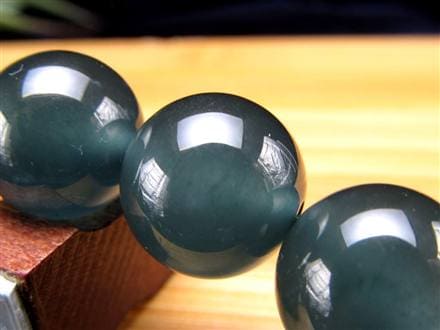 鑑別書付属】☆最高峰ロイヤル品質☆透明感のある濃色ブルーグリーン