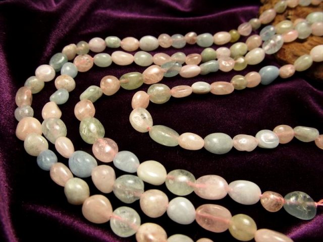 ☆特選一連☆素直な自分を表現【美麗パステルカラー♢MIXベリルさざれ