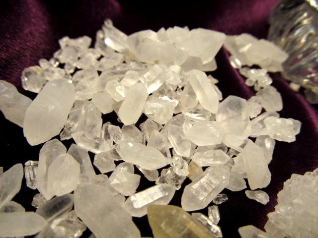 ☆希少なダブルポイント結晶・DT水晶☆ツーソン展示会商品☆モロッコ産