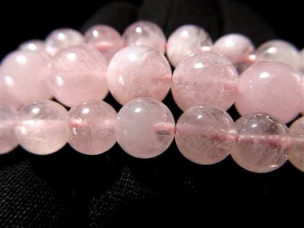 ☆一連☆【透明タイプ】淡いピンク＆オレンジカラー☆4月の誕生石