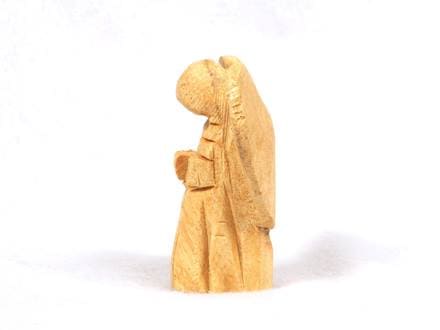 守護天使の置物　ペルー ◇パロサント木彫り天使置物◇ペルー産パロサントエンジェル