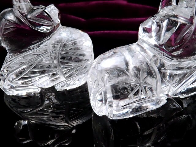 ◇超透明！◇5A極上透明ヒマラヤ水晶使用！◇シンプル彫刻タイプ◇強力