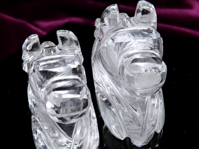 ◇超透明！◇5A極上透明ヒマラヤ水晶使用！◇シンプル彫刻タイプ◇強力