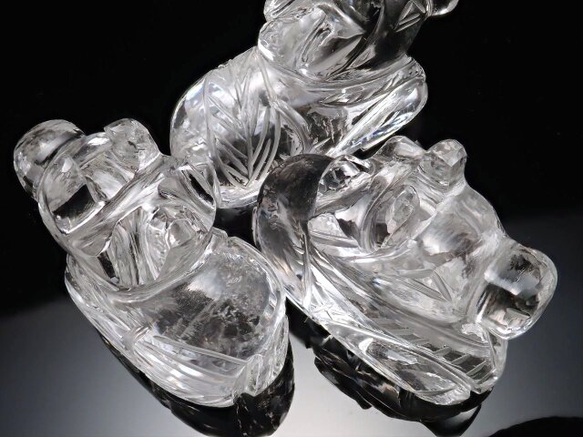 ◇超透明！◇5A極上透明ヒマラヤ水晶使用！◇シンプル彫刻タイプ◇強力