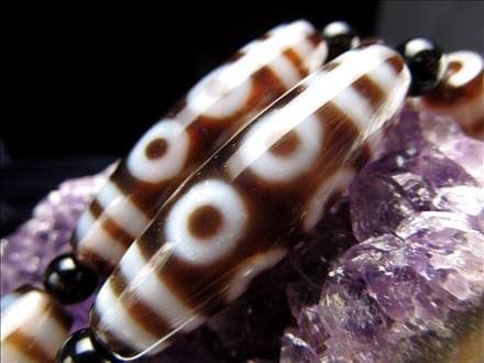 K-317チベット 108眼天珠 風水 開運 魔除け 鉱物 浄化 風水 開運 鉱物 T-224チベット 108眼天珠 風水 魔除け 鉱物 浄化