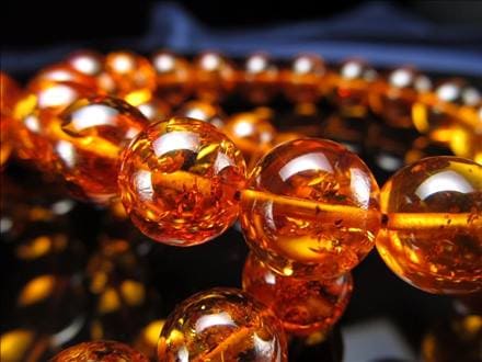 高品質極美妖艶バルト海産レッドアンバー天珠型☓スターカットモリオンデザブレ 高品質極美妖艶バルト海産レッドアンバー天珠型☓スターカット