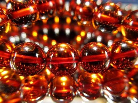 人気の透明アンバー(琥珀) 3色　軽いブレスレット　内径7cm　幅4cm 新品 アンバー(琥珀)・12mm【高品質】 ブレスレット | iichi 日々の暮らしを